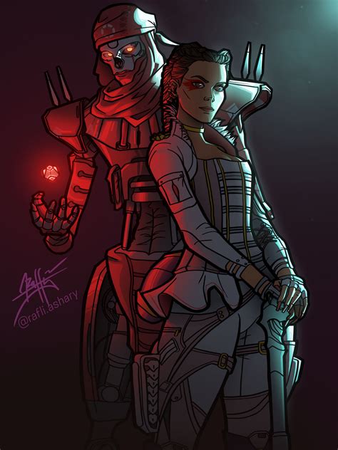 Loba and Revenant - APEX LEGENDS by RafliAshary on DeviantArt