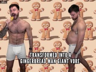 Transformed Into A Gingerbread Man Giant Vore Pornhub Gay