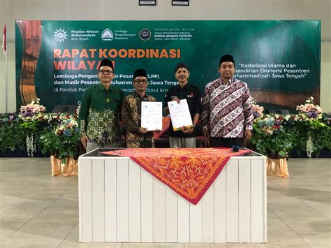 Mou Lazismu Dengan Lpp Pwm Jateng Wujudkan Sistem Kaderisasi Ulama Jawa