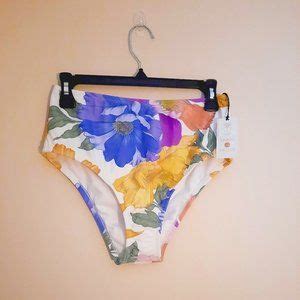 Shade Shore Swim Shade Shore Floral High Waisted Cheeky Bikini