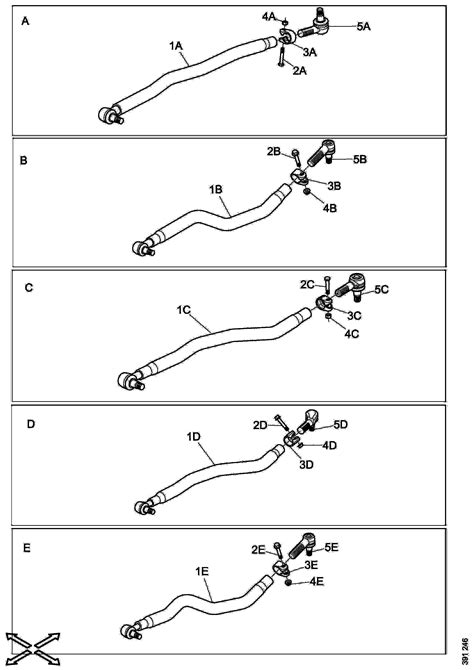 2197554 Продольная рулевая тяга Scania - O-CATALOG