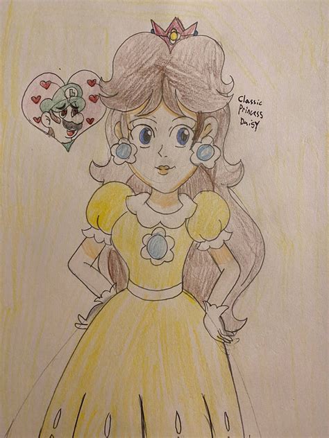 Classic Princess Daisy By Sodanutmeg On Deviantart