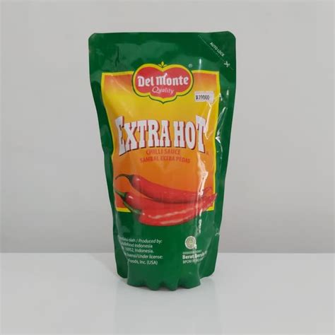 Jual Del Monte Extra Hot Saus Sambal Kg Shopee Indonesia