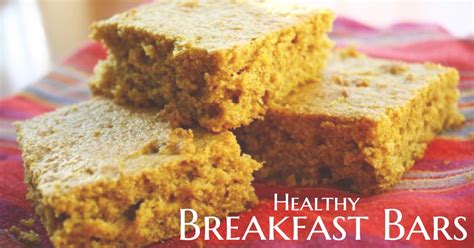 Healthy Breakfast Bars - Recipe for Healthy Breakfast Bars