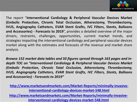 PPT - Interventional Cardiology and Peripheral Vascular Devices Market