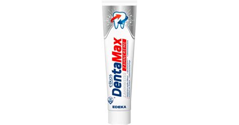 Edeka / elkos Dentamax Zahnweiss Zahncreme im Test: 1,8 gut