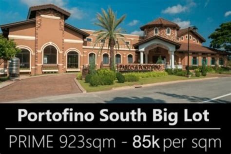 Portofino South Lot For Sale Super Prime Sqm Wide Lot