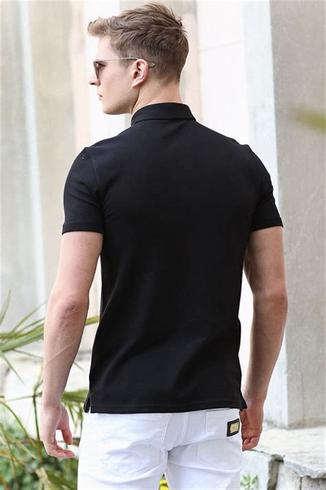 ᐅ Купить Черное поло Tommy Life - Футболки оптом в РБ