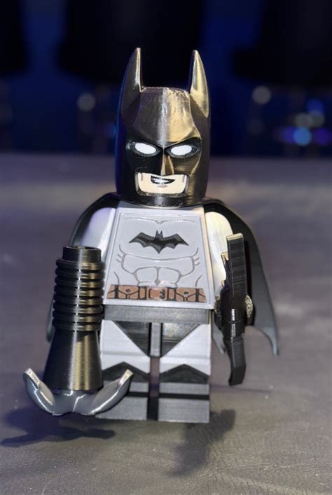 Mega-Sized Lego-like Batman Animated Series Mini-Figure (5:1 Scale) by ...