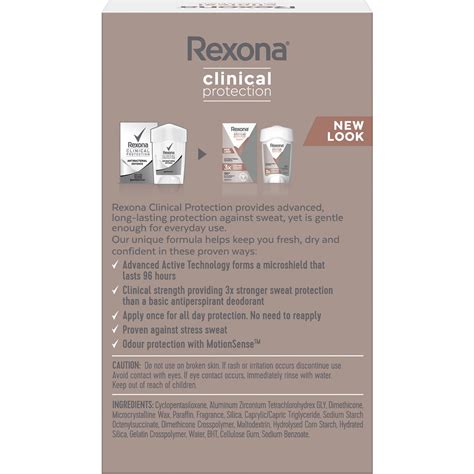 Rexona Clinical Protection Antibacterial Defense 45ml | Woolworths