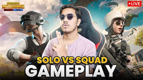 Solo Vs Squad Gameplay Pubg Lite Live Stream🔴 Godtusharop Is Live