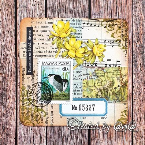 Pin Van Cinderellarocks Op Junk Journal Collage In Planner