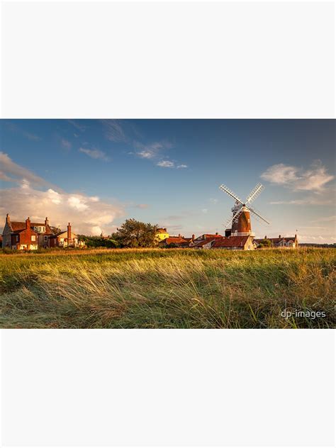 Evening Light Over Cley Mill Sticker For Sale By Dp Images Redbubble