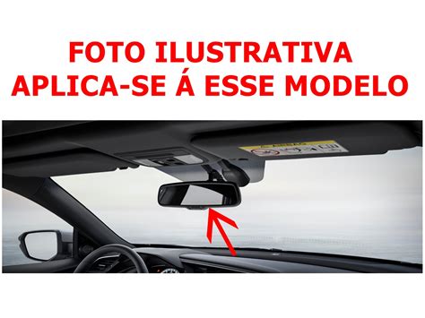 Espelho Retrovisor Interno Fotocrom Tico Preto Honda Civic G