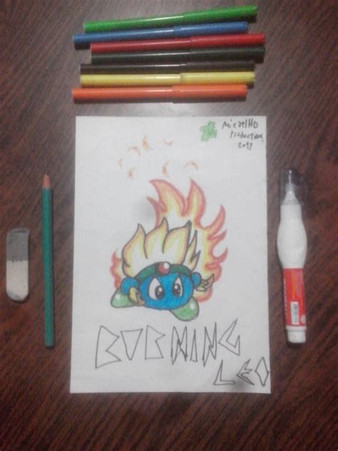Burning Leo By Micaelhd On Deviantart