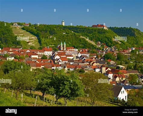 Freyburg with Neuenburg Castle, Freyburg/Unstrut, Saxony-Anhalt ...
