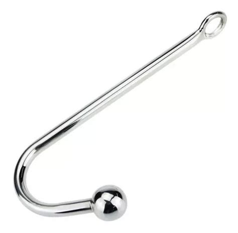Plug Anal Tipo Gancho O Anal Hook Sexual Inoxidable Meses Sin Inter S