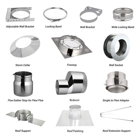 Stainless Steel Or Galvanized Stove Chimney Accessories For Wood