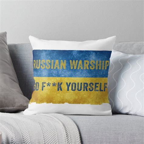 Russian Warship Go Fuck Yourself Funker Ukraine Flag Free Ukraine Ukraine Flagge