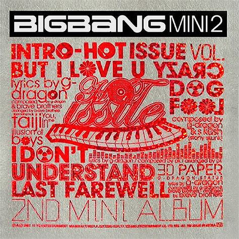 Bigbang Hot Issue Albums Crownnote