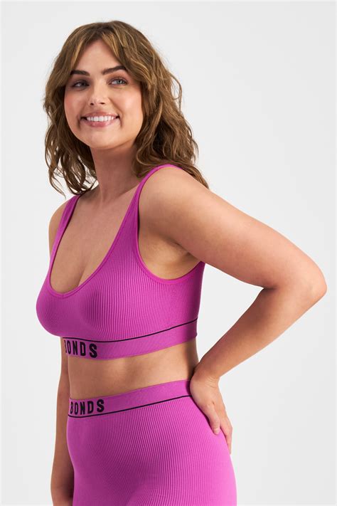 Bonds Retro Rib Seamless Hi Bikini Womens Underwear Wu Ga