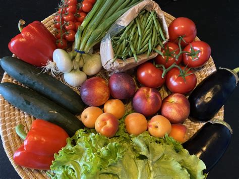 Panier Fruits et Légumes 5 personnes 13 les vergers de sennevières