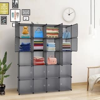 Stackable Cube Storage Shelves With Hanging Rod Bed Bath Beyond