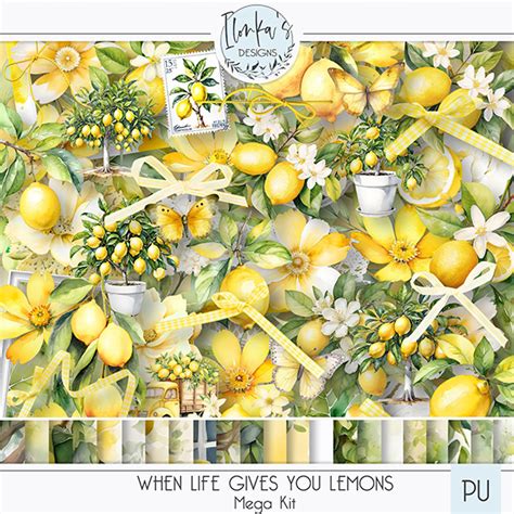 When Life Gives You Lemons And Freebie Ilonkas Designs
