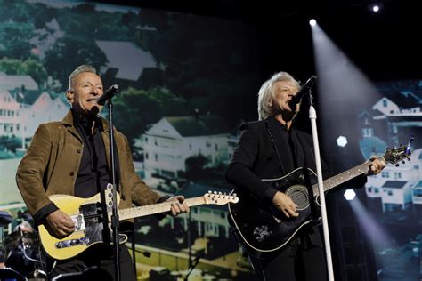 Watch Bon Jovi Perform With Bruce Springsteen And Jason Isbell Cover