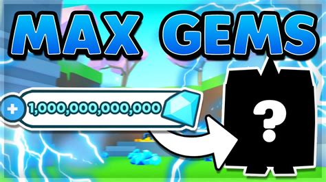 HOW TO GET MAX GEMS IN PET SIMULATOR X I REACHED 1 TRILLION GEMS