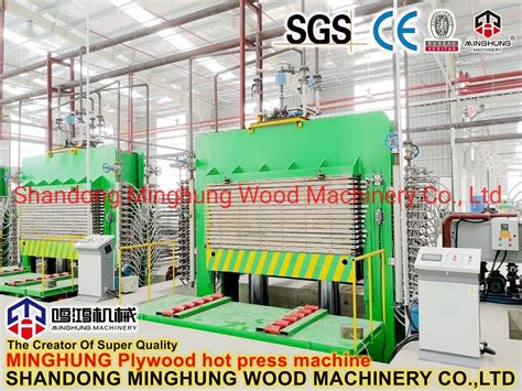 High Pressure Melamine Board Hot Pressing Machine For Melamine Plywood Production