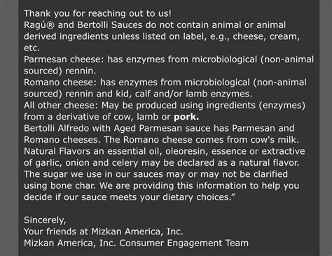 Some Info I Received From Bertolli Today And Found On Classico For