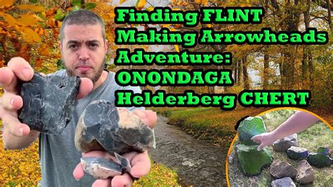 Flint Knapping Adventures How To Make ARROWHEADS And How To Find Rocks