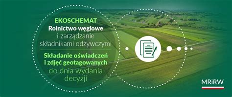 Ekoschemat Rolnictwo węglowe i zarządzanie składnikami odżywczymi