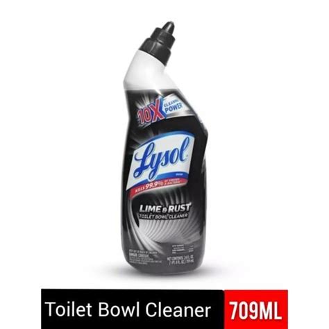 Lysol Toilet Bowl Cleaner With Lime Rust Remover 709ml Lazada Ph