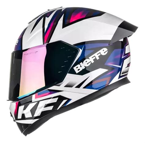 Capacete Moto Bieffe B Kf Masculino Feminino Lan Amento