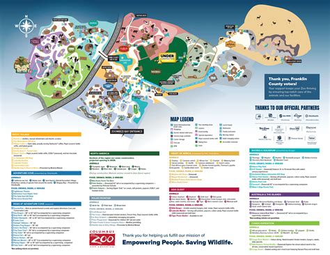 Official Seating Map for the Toledo Zoo Amphitheatre 6