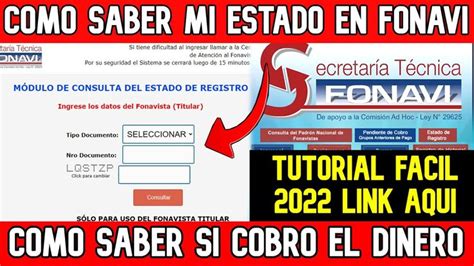 Fonavi Devolucion Lo Ultimo Link De Consulta Como Ver Si Eres