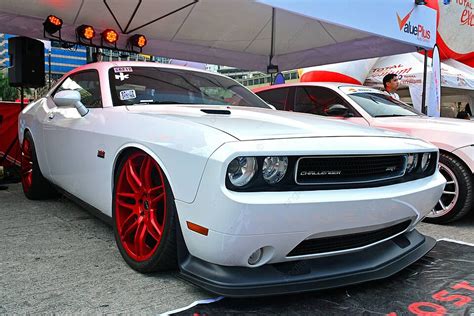 Dodge Challenger Showcased At The Hot Import Nights Car Event In Pasig Philippines Photo