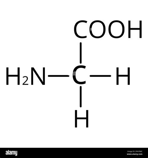 Amino Acid Glycine The Chemical Molecular Formula Of Glycine Is An