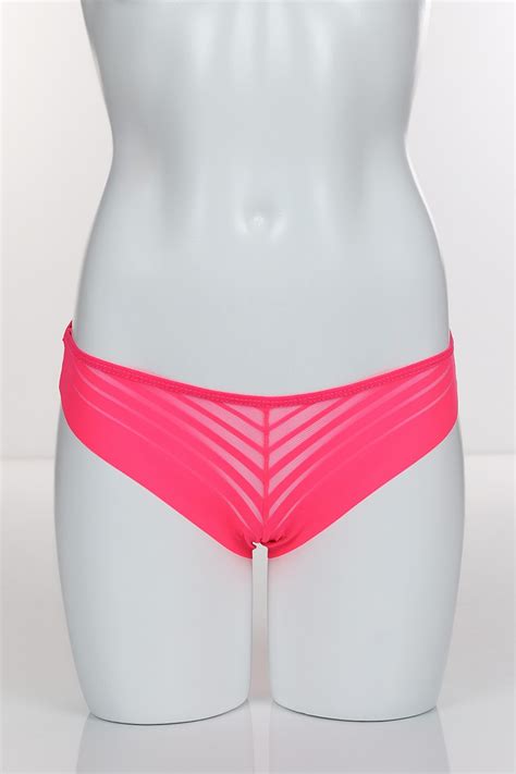 Pembe Bikini N Arka Transparan Bant K Lot Modam Zbir Modamizbir