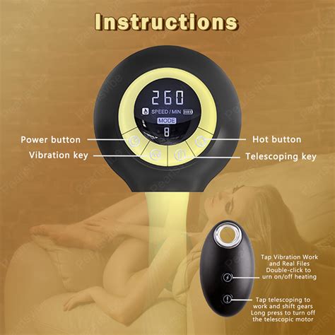 Pearlsvibe Mixer Wireless Remote Heating Thrusting Automatic Sex