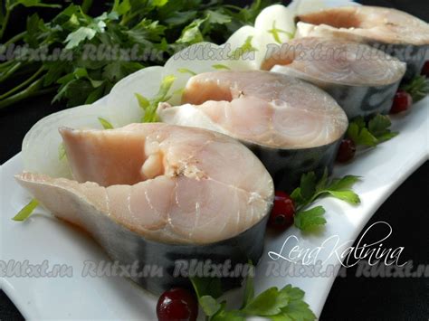 Малосольная скумбрия быстрого приготовления в рассоле кусочками: 6 фото ...