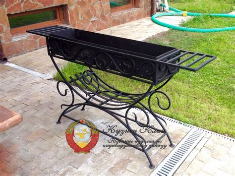 Мангал простой с решетками для шампуров от Кузнец Клин