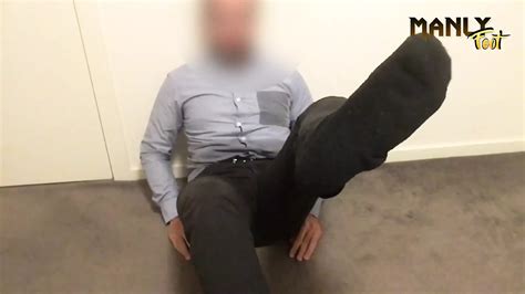 Just A Horny Man Looking For A Some Relaxation Cum Feet Socks Series Manlyfoot Gay Porn