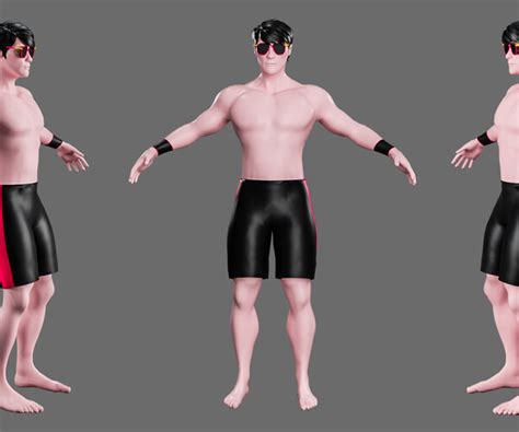 ArtStation - Characters-4 street fighter | Game Assets