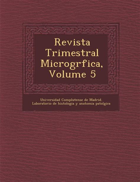 Amazon.com: Revista Trimestral Microgr Fica, Volume 5 (Spanish Edition ...