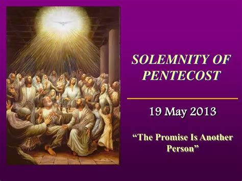 PPT - SOLEMNITY OF PENTECOST PowerPoint Presentation, free download ...