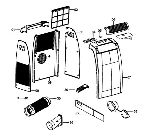 Portable Air Conditioner Diagram