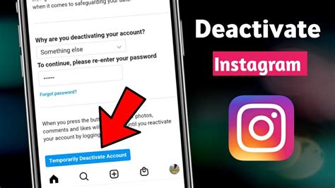 How To Deactivate Instagram Account Disable Instagram Account